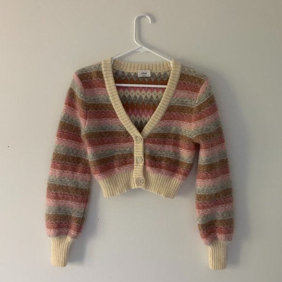 Aritzia Sweaters - ARITZIA WILFRED CADENCE BUTTON CARDIGAN WOOL XS